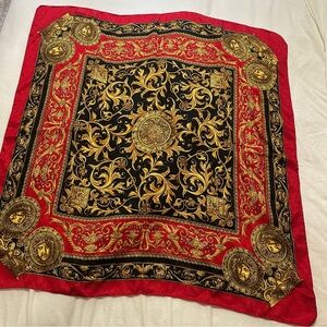 Vintage Made in Italy 100% Silk Scarf